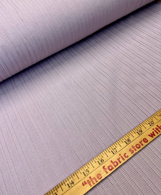 Lined polyester “lavender”