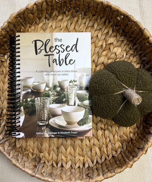 “The Blessed Table” Cookbook