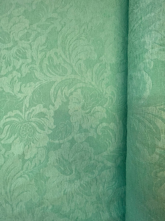 Mint Floral Embossed Knit *Clearance*