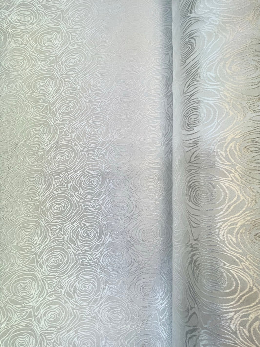 White Roses Polyester *clearance*